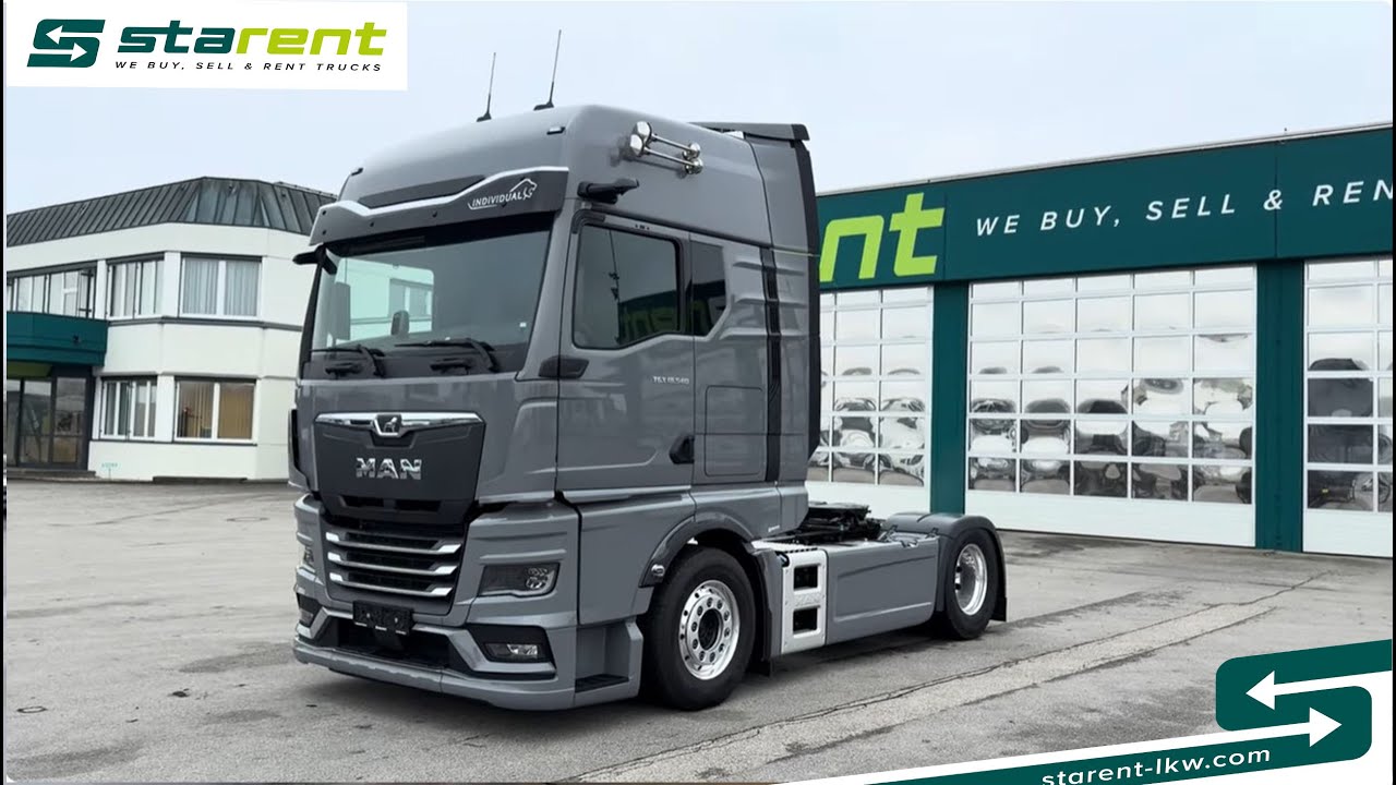 verkauft - MAN TGX 18.540 LL Retarder Vollluftfederung Standklima LED SZM25137 www.starent-lkw.com