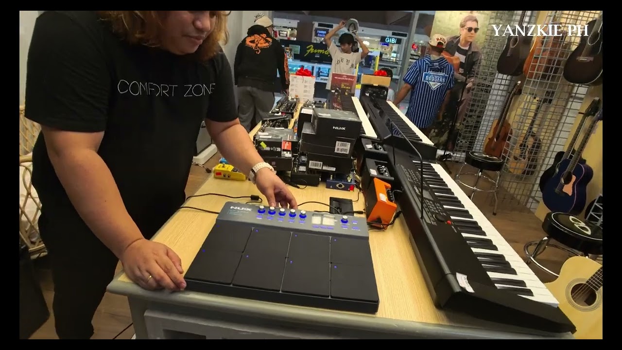 Bumuli ako ng NUX Dp 2000 kay Alvin Agripa Drums