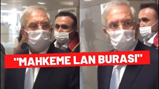 Aziz Yıldırım'dan Adliyede Kendisine Tezahürat Yapan Taraftara: \