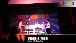 eCamp - Session 3 -Stage and Tech Final performance -איקמפ- הופעת סיום של סדנת אומנויות במה