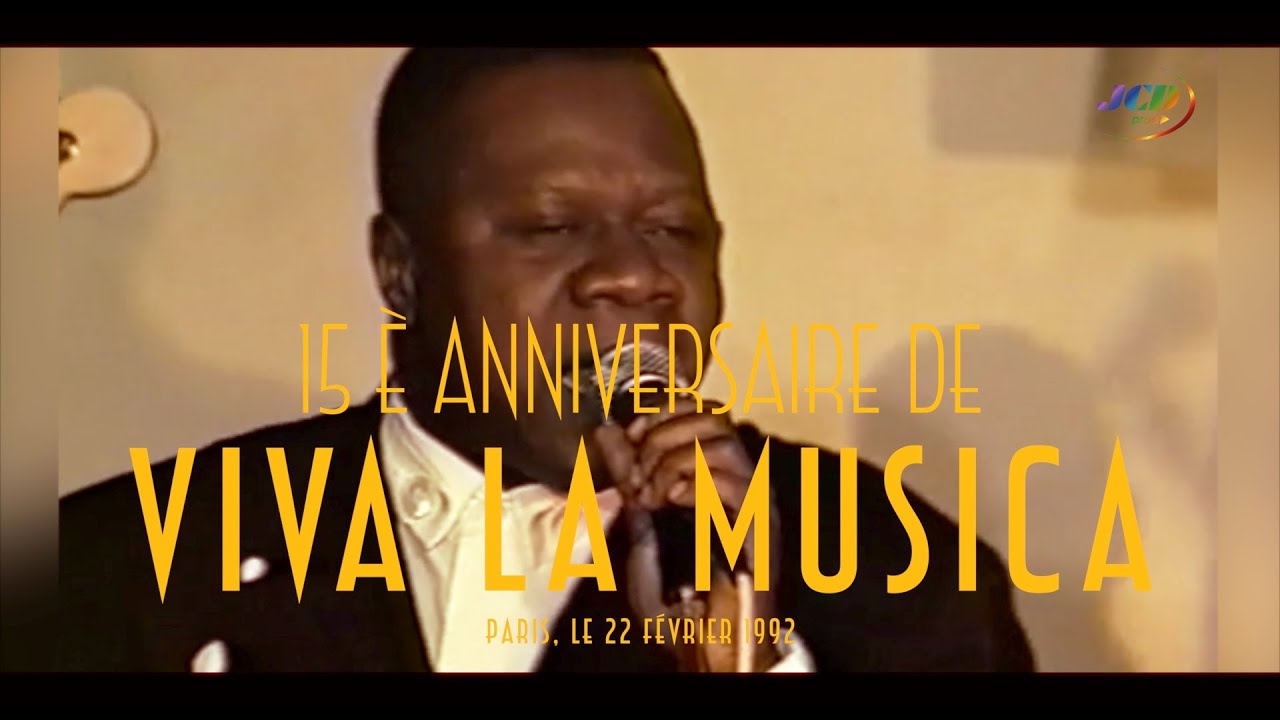 VIVA LA MUSICA - 15è ANNIVERSAIRE - Paris, le 22 février 1992