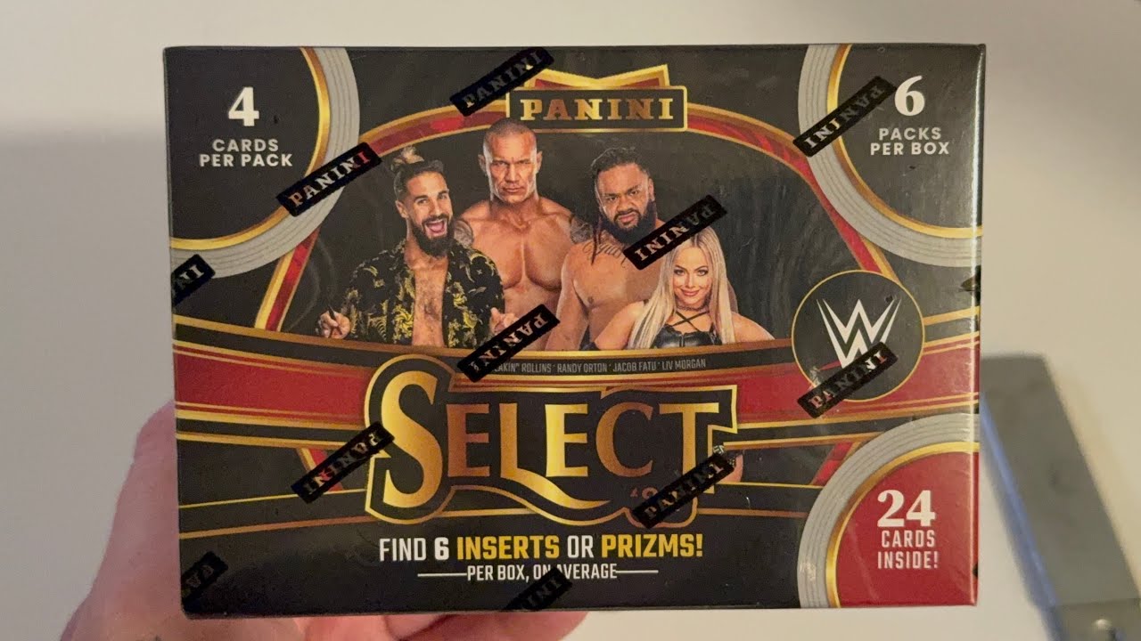 2024 WWE Panini Select Blaster Retail Box Opening!! 