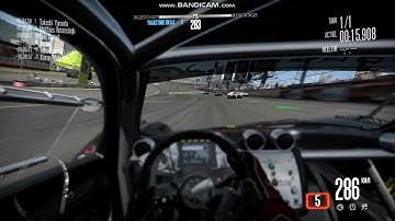 I do a quick lap in the realistic Pagani Zonda R in Need for Speed Shift