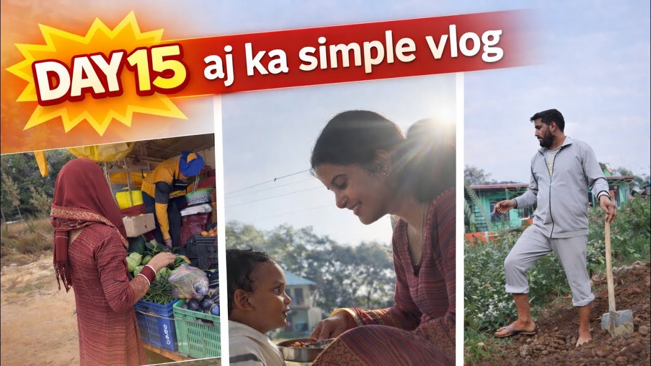 Day 15 | aj ka din bht simple sa raha 🫶
