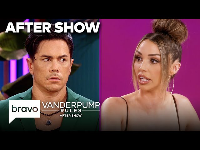 Scheana Defends Being With Sandoval At BravoCon | Vanderpump Rules After Show S11 E17 Pt 2 | Bravo class=