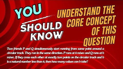 Two friends P and Q simultaneously start running from same point around a circular track. They run .