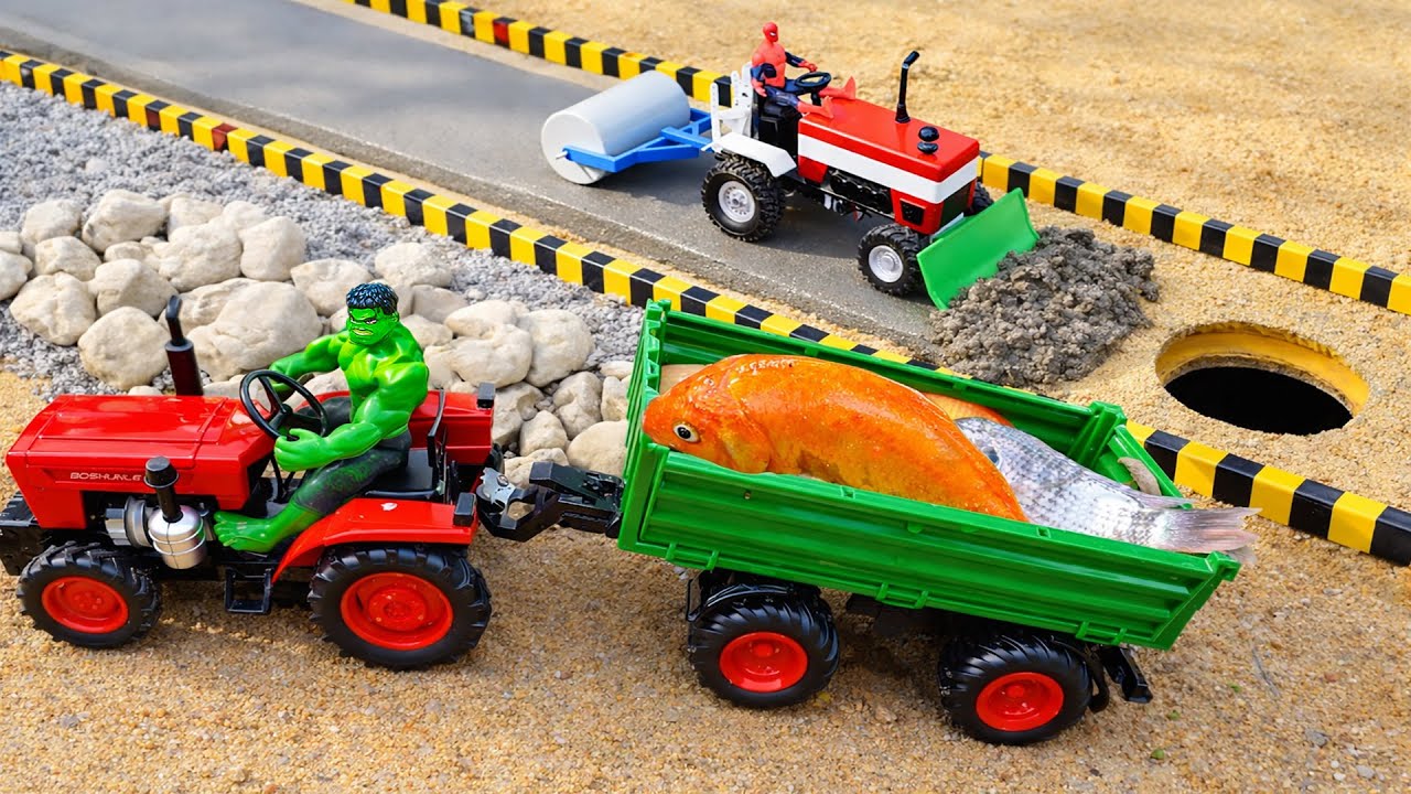 DIY Mini Tractor Video Mini Water Pump | Science Project Machine