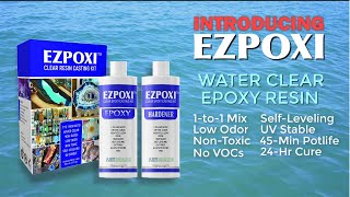 EZPOXI Water-Clear High-Gloss Epoxy Resin