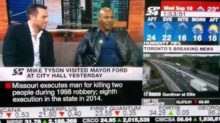 Thug life on live television show