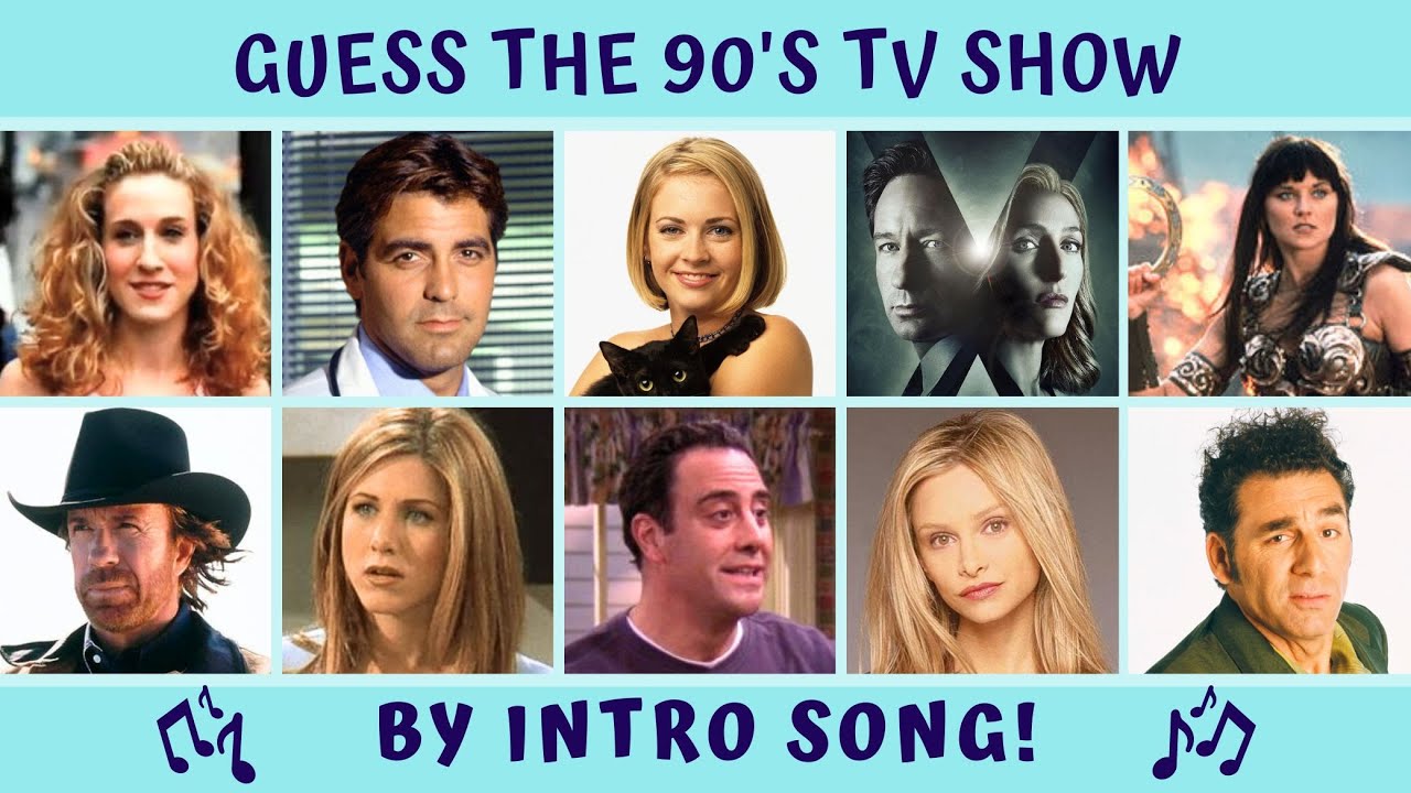 1990's MUSIC QUIZ | Guess the Iconic TV Show by Intro Song