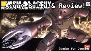 “MSM-04 Acguy Build & Review | Gundam For Dummies”