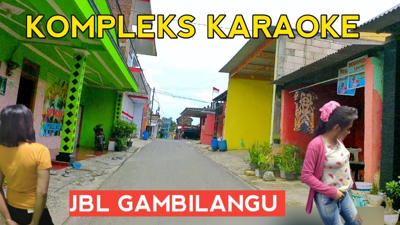 ❗kompleks karaoke gambilangu saat siang hari.