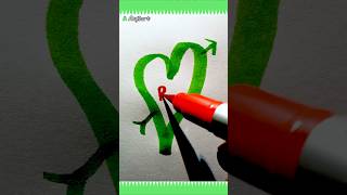💚😍#writing #handwriting #art #3d #satisfying #abcd #shorts #trending #funny #youtubeshorts