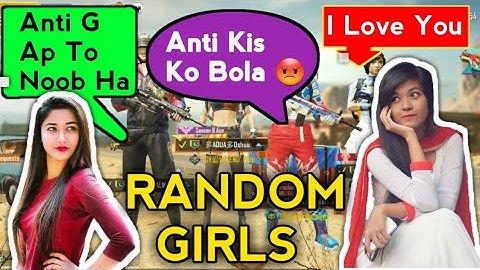 JOINING RANDOM SQUAD OF PAKISTANI GIRLS LIKE A BOT||PART 54||FUNNY GAMEPLAY||PUBG MOBILE||HASEEB OP
