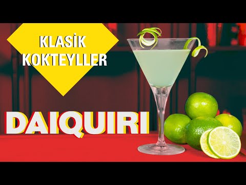 Daiquiri Kokteyl Nasıl Yapılır? // Klasik Kokteyller