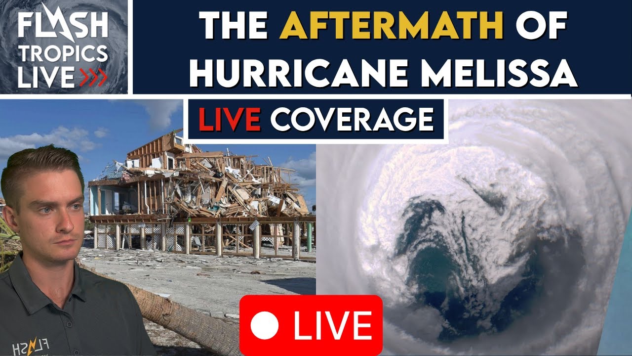 🔴 LIVE Hurricane Melissa Coverage | Aftermath Footage in Jamaica | Impacts Still to Come