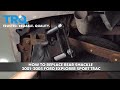 How to Replace Rear-Shackle 2001-2005 Ford Explorer Sport Trac