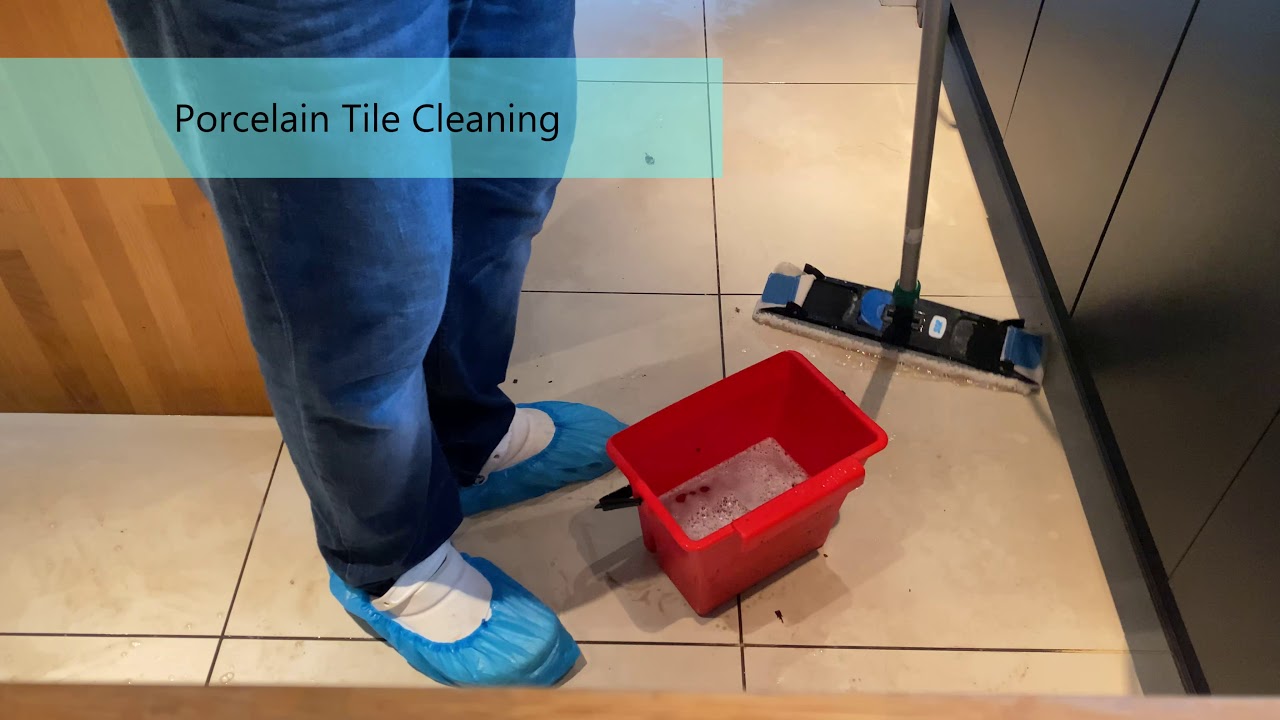 Porcelain tile and grout cleaning 01344 374671 YouTube