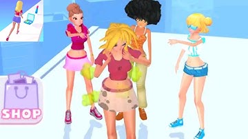 Max Level In MAKEOVER RUN GAME : All Levels Gameplay Android,ios Big Update