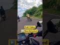 OverTake On Mountain 🤯 || #shorts #motovlog #india