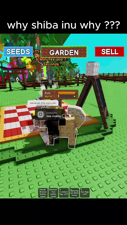 kenapa shiba inu keluar dari taman cuy  #roblox #growagarden #games #gaming #robloxedit
