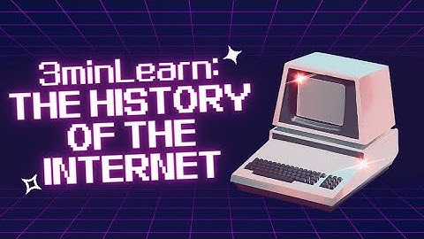 3MINLEARN: THE HISTORY OF THE INTERNET