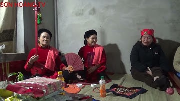 Hát then lạng Sơn làm then giải hạn cắt cầu làm lễ cực hay tại Tân Hoa Lục Ngạn Bắc Giang p9