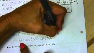 Precalc Unit 8 Trig Identities Notes Video 4