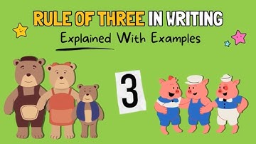 Rule of Three in Writing Explained (With Examples) ✍️