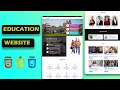 Build A Responsive Education Website using HTML CSS & JavaScript