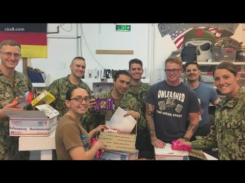 San Diegans send help to Navy sailors on extended deployment