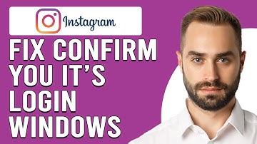 How To Fix Confirm Its You Login Instagram (How To Solve Confirm Its You Login Instagram)