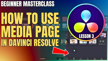 Davinci Resolve Media Page Explained | Lesson 3