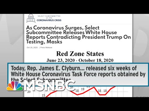 Reports Show White House Saw Covid Crisis Worsening As Trump Downplayed | Rachel Maddow | MSNBC