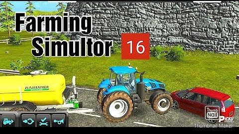 Farming Simulator 16 (By GIANTS Software GmbH) - iOS / Android - Gameplay Video, Hk gaming 1!