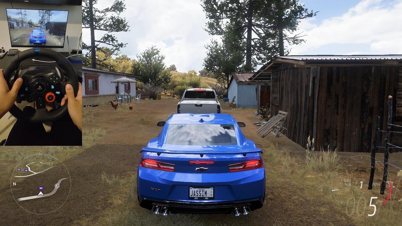 Camaro ZL1 - Forza Horizon 5 | Logitech G923