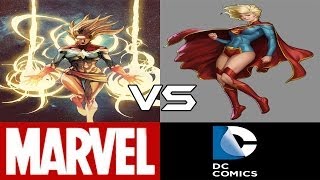 Captain Marvel VS Supergirl (CBVS#36)