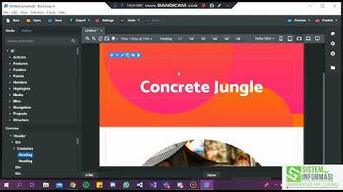 KB3 | Bahasa Pemrograman | Public API menggunakan Bootstrap Studio