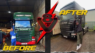 We Risked it All - Scania V8 Transformation (My First Truck)