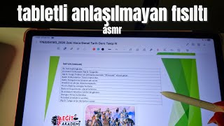 Türkçe Asmr Anlaşılmayan Fısıltı Ile Ders Çalışıyorum Inaudible Whisper