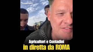 Robby Giusti - ESCLUSIVA: Agricoltori in diretta da ROMA