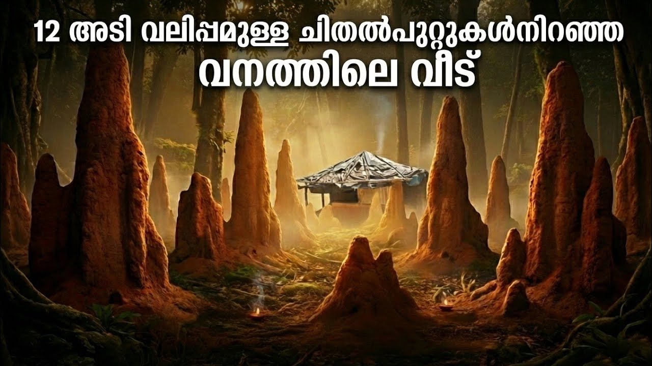 ഇങ്ങനൊരു വീടും ആരാധനാലയവും നിങ്ങൾ കണ്ടു കാണില്ല : A tribal house inside  filled with termite mounds