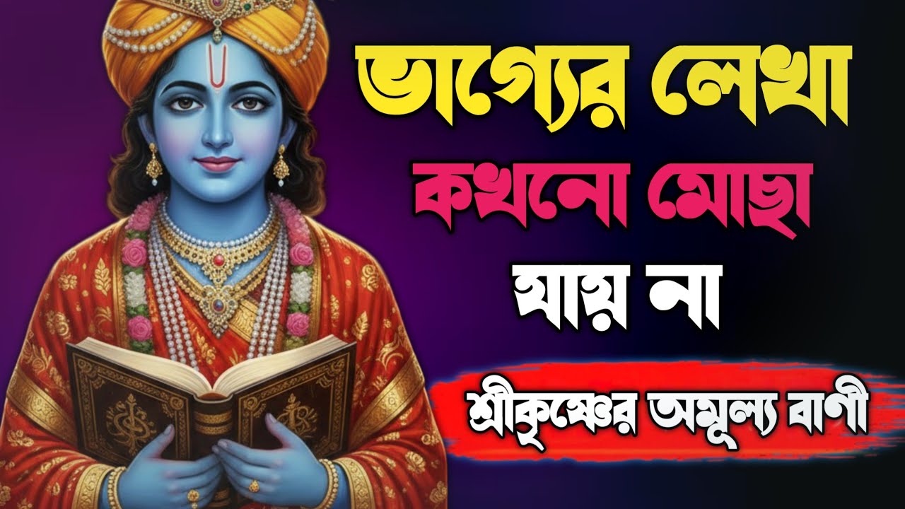 ভাগ্যের লেখা কখনো মোছা যায় না | Destiny Cannot Be Changed | Bhagavad Gita Bengali