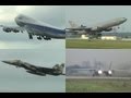 離陸シーン ～旅客機から戦闘機まで～ Take Off Scenes Of Various Aircraft
