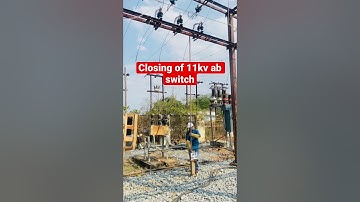 How to closing 11kv ab switch #cspdcl #cseb #trendingshorts