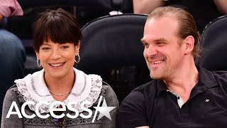 Lily Allen Sparks Engagement Speculation With David Harbour After Wearing New Ring