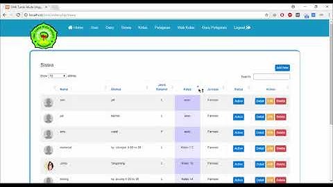 Sistem Aplikasi Penilaian Siswa Berbasis Web Dengan Framework CI