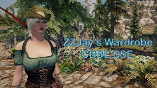 Skyrim SE Mods: ZZJay's Wardrobe - SSE CBBE BodySlide