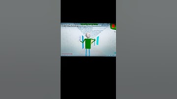Baldi tries grimace shake on my laptop #grimaceshake