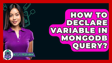 How To Declare Variable In MongoDB Query? - Next LVL Programming